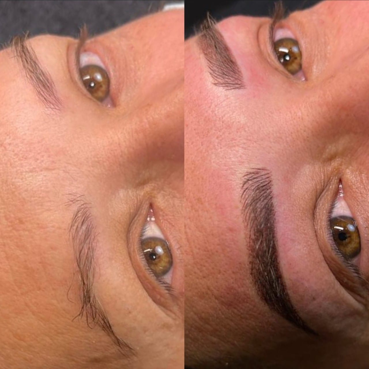 A beautiful girl relaxing with a serene expression