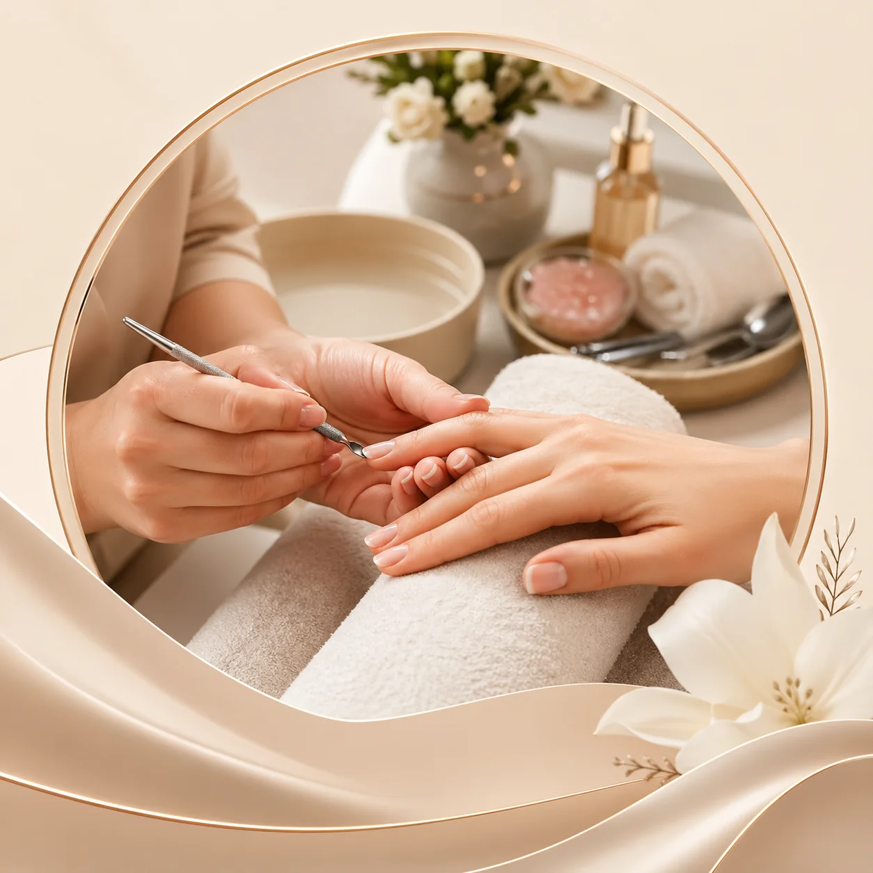 Manicure and pedicure in Longwood, FL at Victoria Edward Spa
