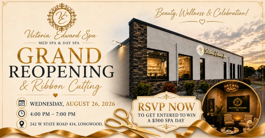 Victoria Edward Spa grand reopening and ribbon-cutting event announcement