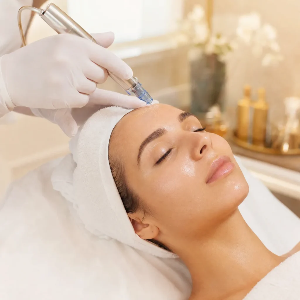 Facials in Longwood, FL — HydraFacial serum facial at Victoria Edward Spa