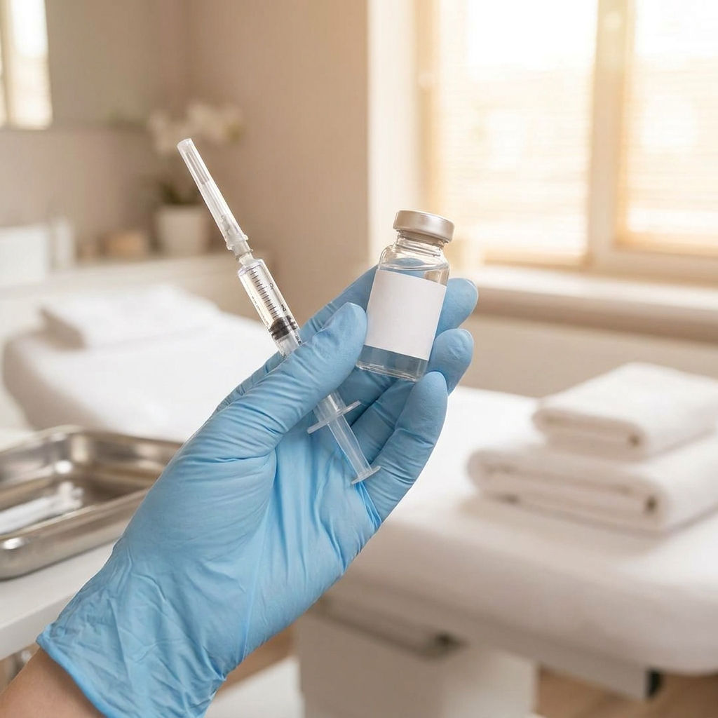MICC fat burner injection being prepared at Victoria Edward Spa in Longwood, FL