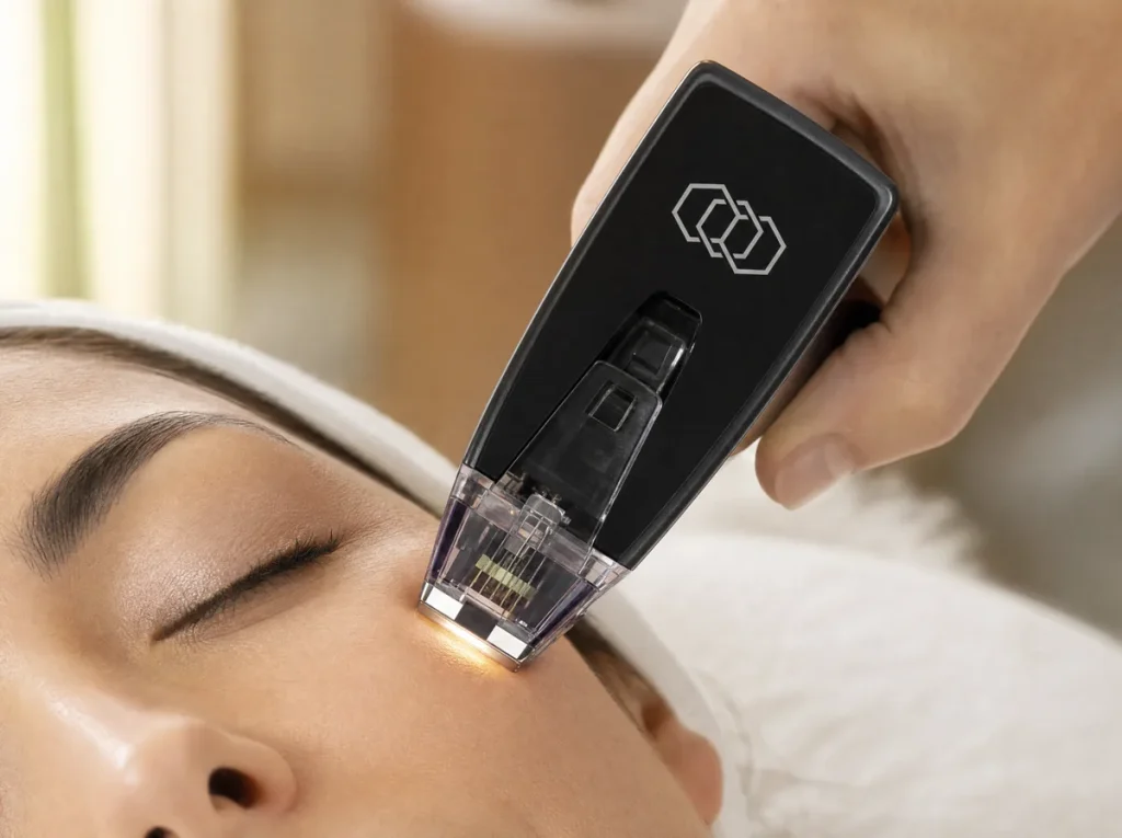Morpheus8 in Longwood, FL — Morpheus8 RF microneedling handpiece at Victoria Edward Spa