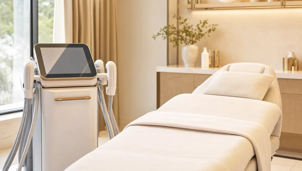NuEra Tight in Longwood, FL — NuEra Tight machine at Victoria Edward Spa