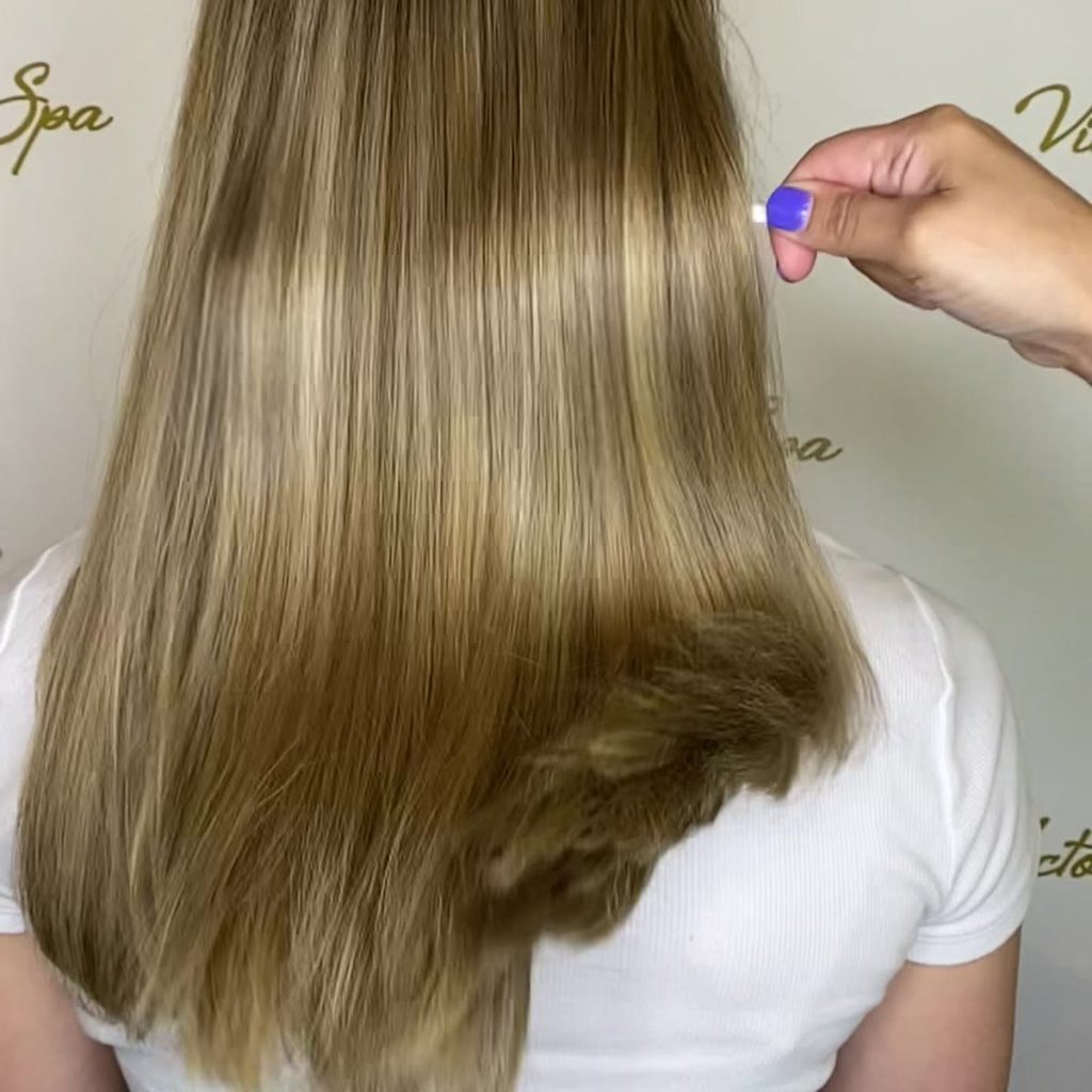 Bridal hair styling at Victoria Edward Spa salon in Longwood, FL
